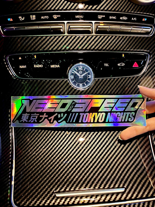 "NEED FOR SPEED – Tokyo Nights" Sticker