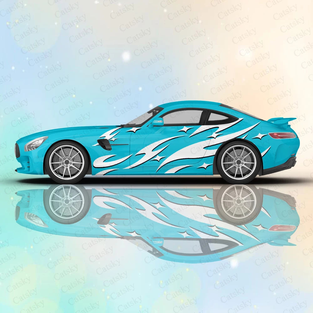 "White Tribal" Decal