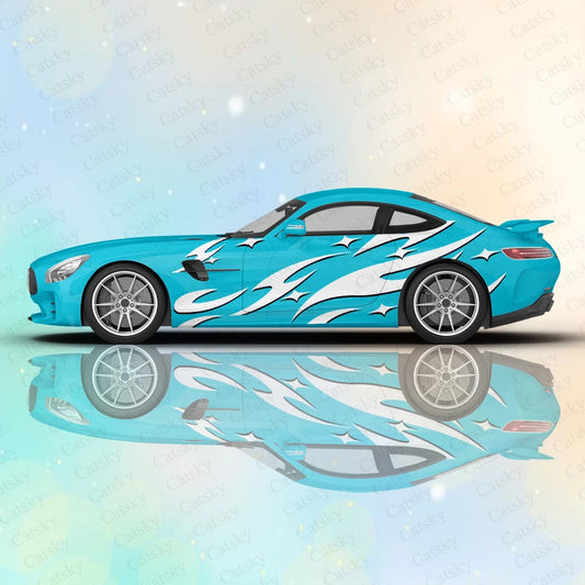 "White Tribal" Decal