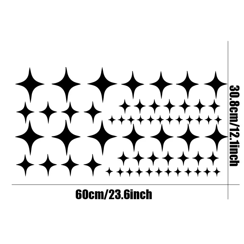 "Anime Sparkle Star" Decal
