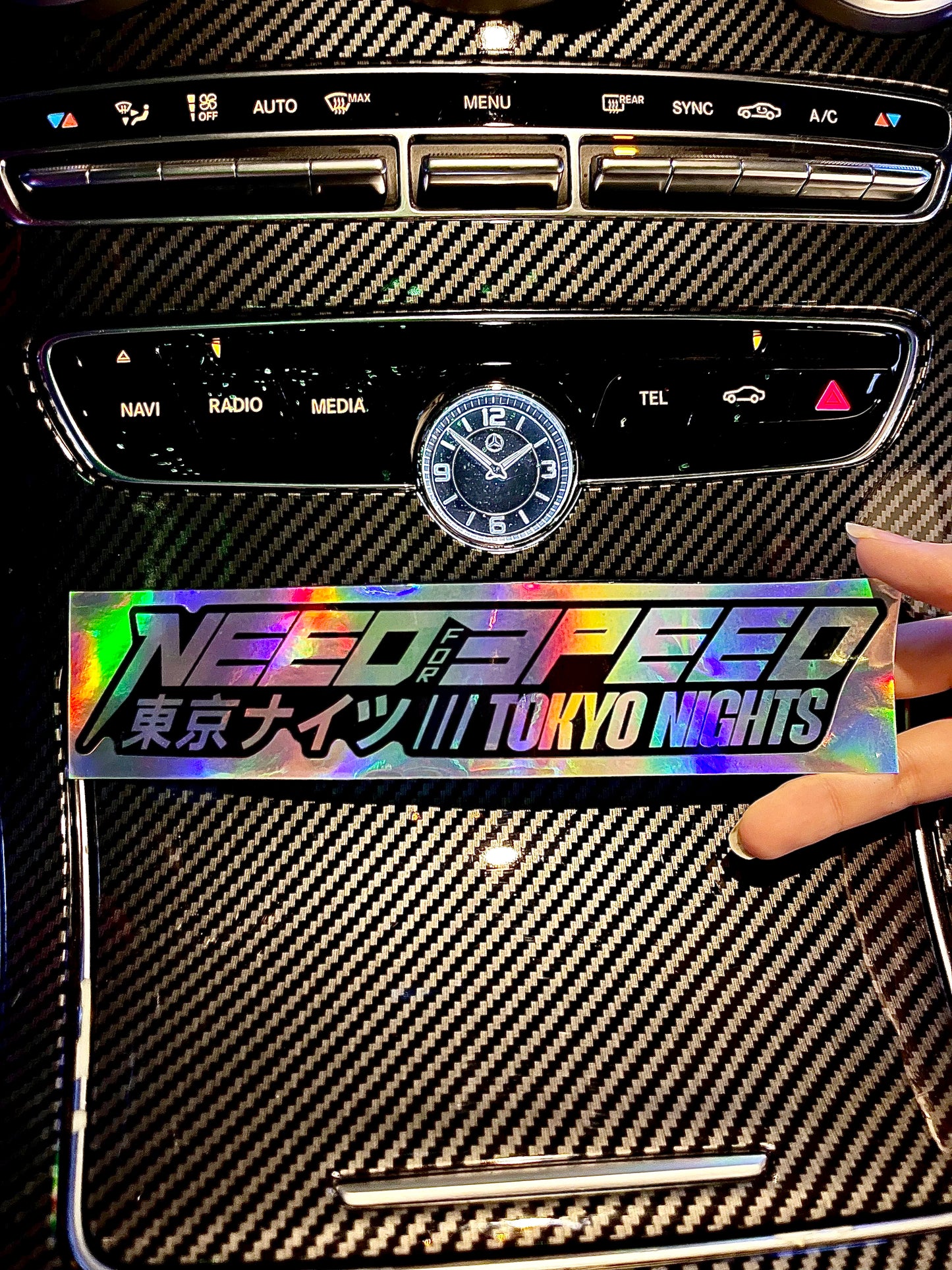 "NEED FOR SPEED – Tokyo Nights" Sticker